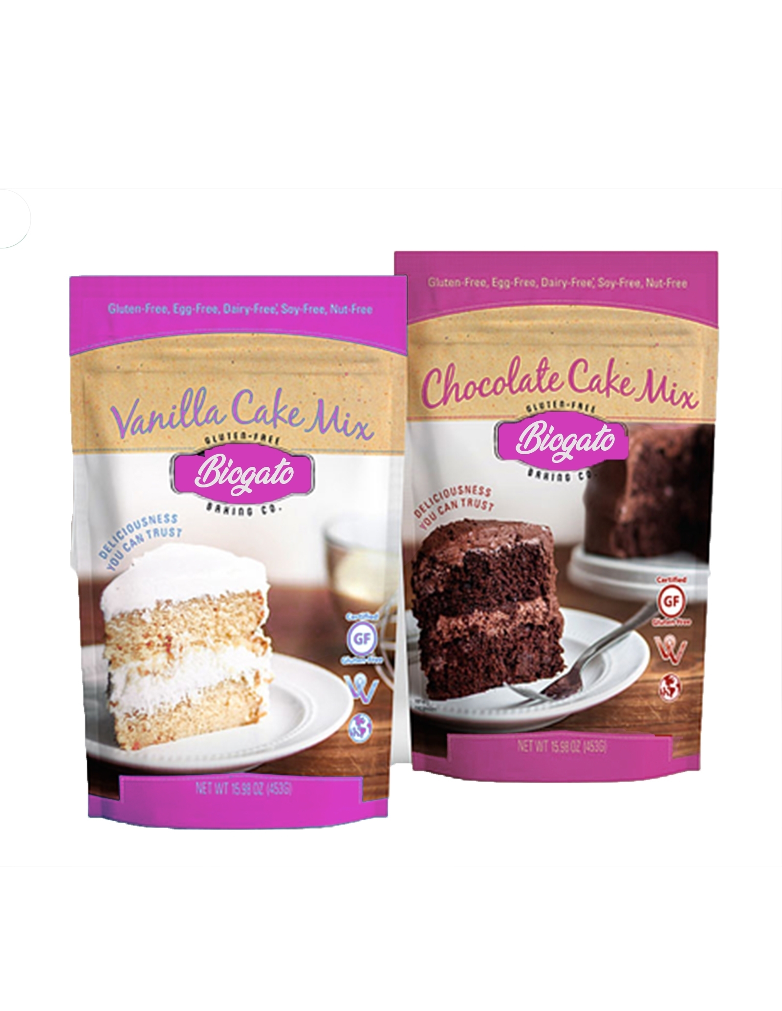 Mix Genoise Pour Gateau Double Etage 18cm Vegan Sans Sucre Bio Et Sans Gluten