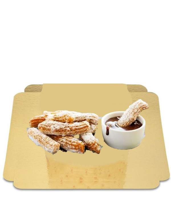 Biogato.fr 10 Churros poudré avec sauce choco vegan, sans sucre à IG bas, bio et sans gluten - 1