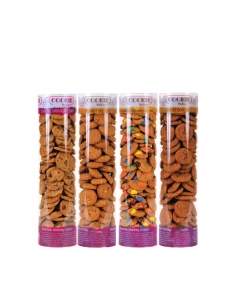 Biogato.fr Tubes 500g de Mini cookies sans sucre à IG bas, vegan, bio et sans gluten Adapté diabétiques et coéliaqu - 1