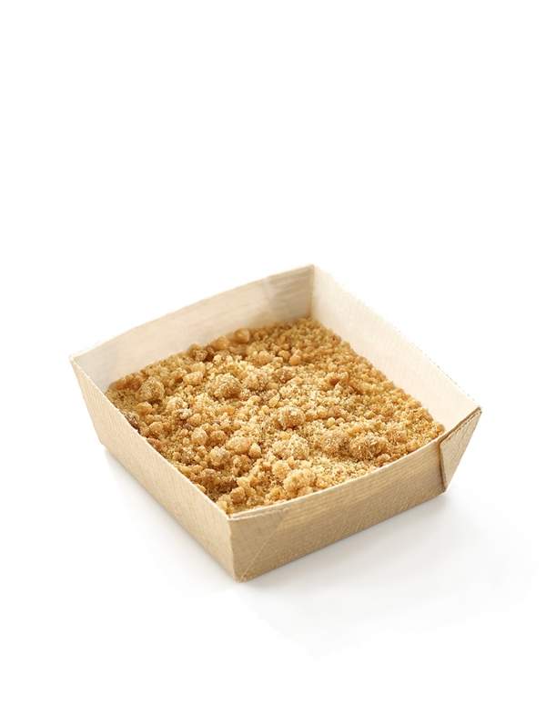 Biogato.fr Crumble aux pommes vegan, sans sucre à IG bas, bio et sans gluten - 1