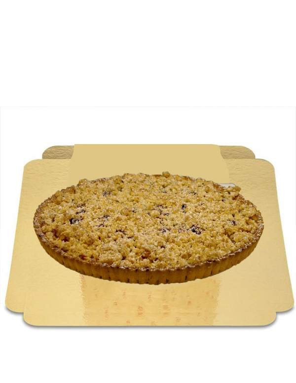 Biogato.fr Crumble aux framboises vegan, sans sucre à IG bas, bio et sans gluten Adapté diabétiques et coéliaques - 1