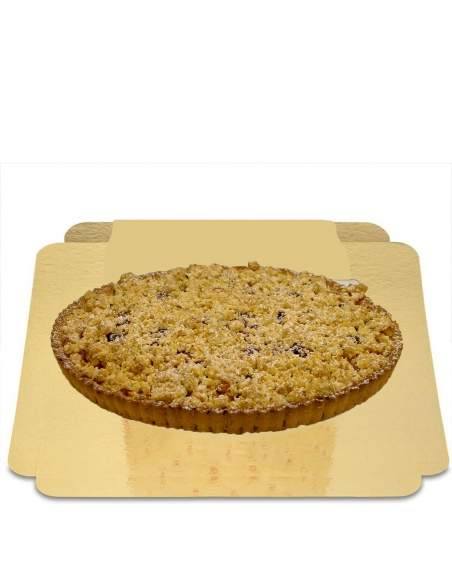Biogato.fr Crumble aux framboises vegan, sans sucre à IG bas, bio et sans gluten Adapté diabétiques et coéliaques - 1
