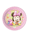 Biogato.fr Pack décoration d'anniversaire 1 an fille bébé Minnie Disney - 2