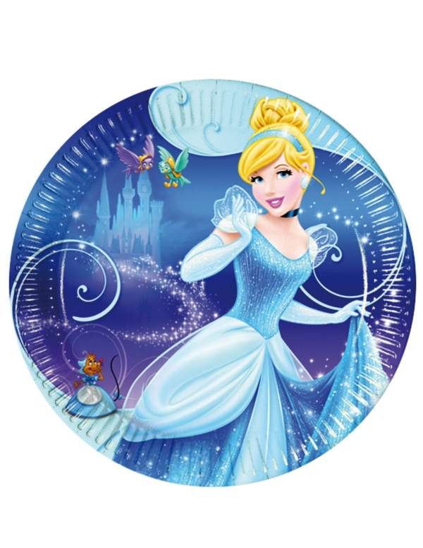 Biogato.fr Pack décoration d'anniversaire Cendrillon princesses Disney - 2