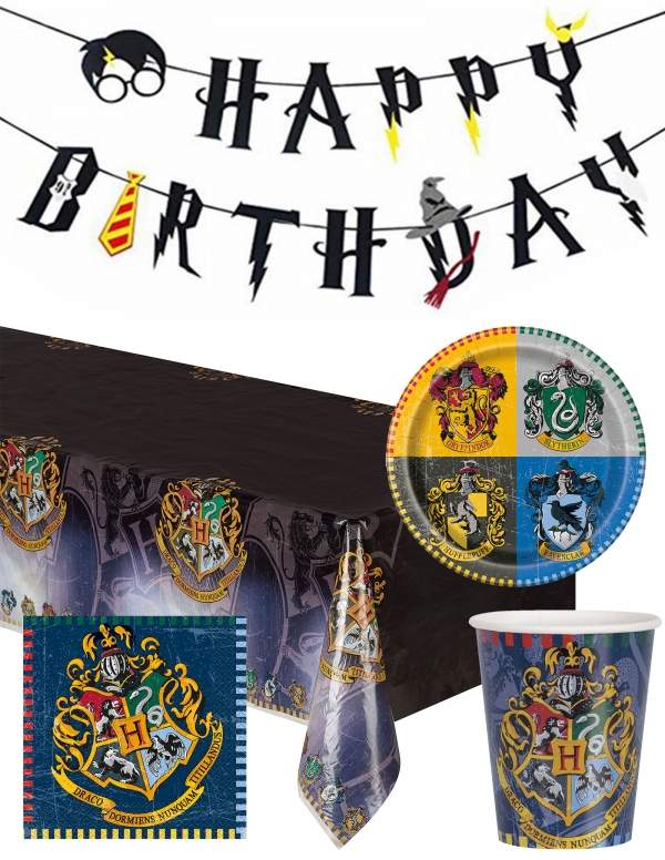 Biogato.fr Pack décoration d'anniversaire Harry Potter - 1