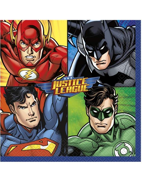 Biogato.fr Pack décoration d'anniversaire Justice league superman, batman - 5