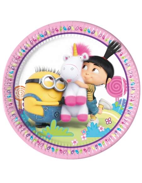 Biogato.fr Pack décoration d'anniversaire Minions pour fille Moi, moche et méchant - 2