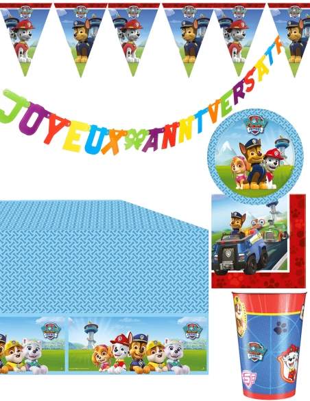 Pack Decoration D Anniversaire Pat Patrouille