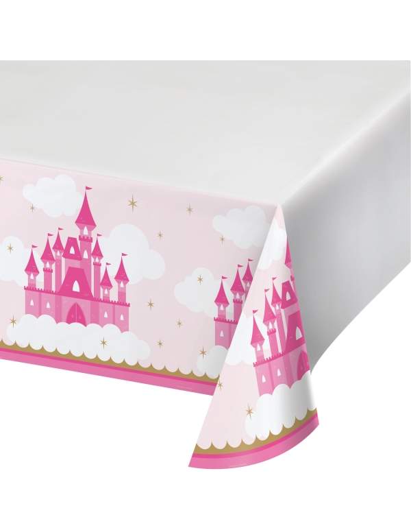 Biogato.fr Pack décoration d'anniversaire princesse rose fille - 2