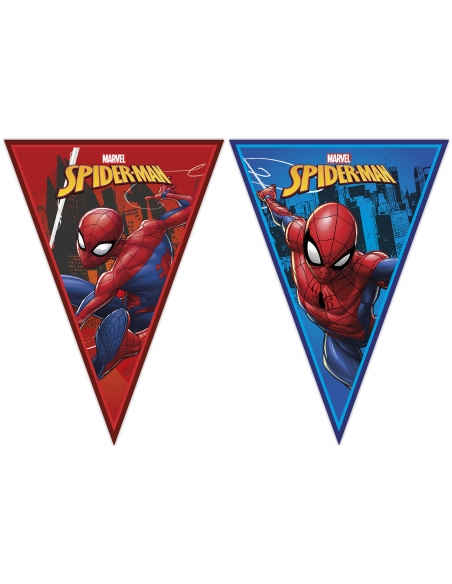 Biogato.fr Pack décoration d'anniversaire Spiderman Marvel super-héros - 4