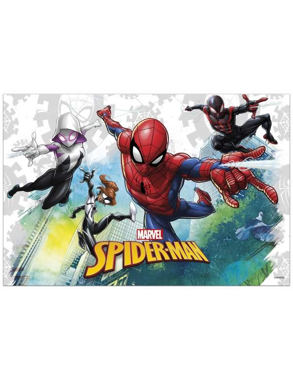 Biogato.fr Pack décoration d'anniversaire Spiderman Marvel super-héros - 5