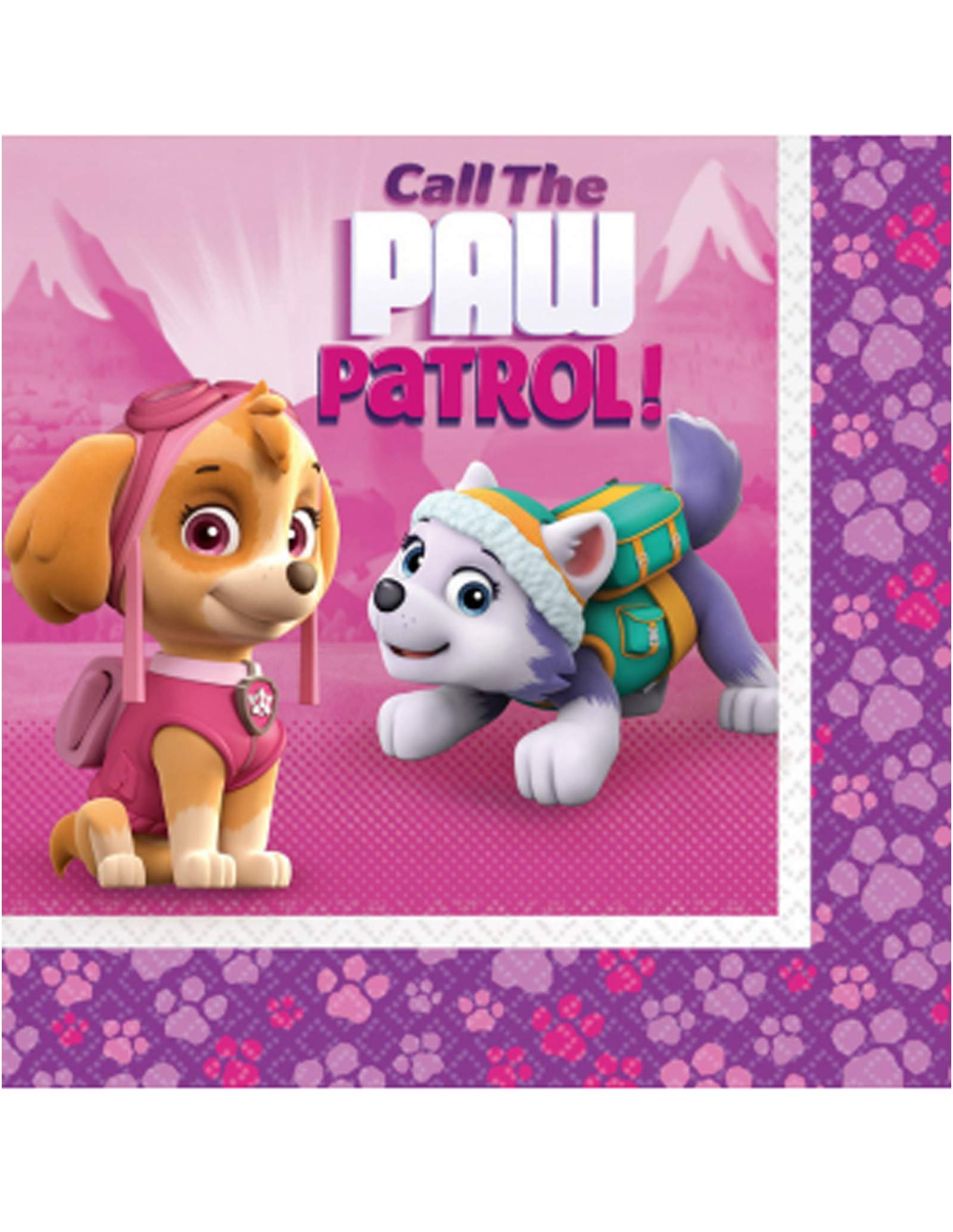 Décoration anniversaire Pat Patrouille : toile de fond 4 ans Stella et  Everest • La Boutique Pat Patrouille
