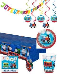 Biogato.fr Pack décoration d'anniversaire Thomas le train et ses amis - 1