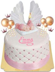 Biogato.fr Gateau naissance fille sans gluten, bio et vegetarien - 28