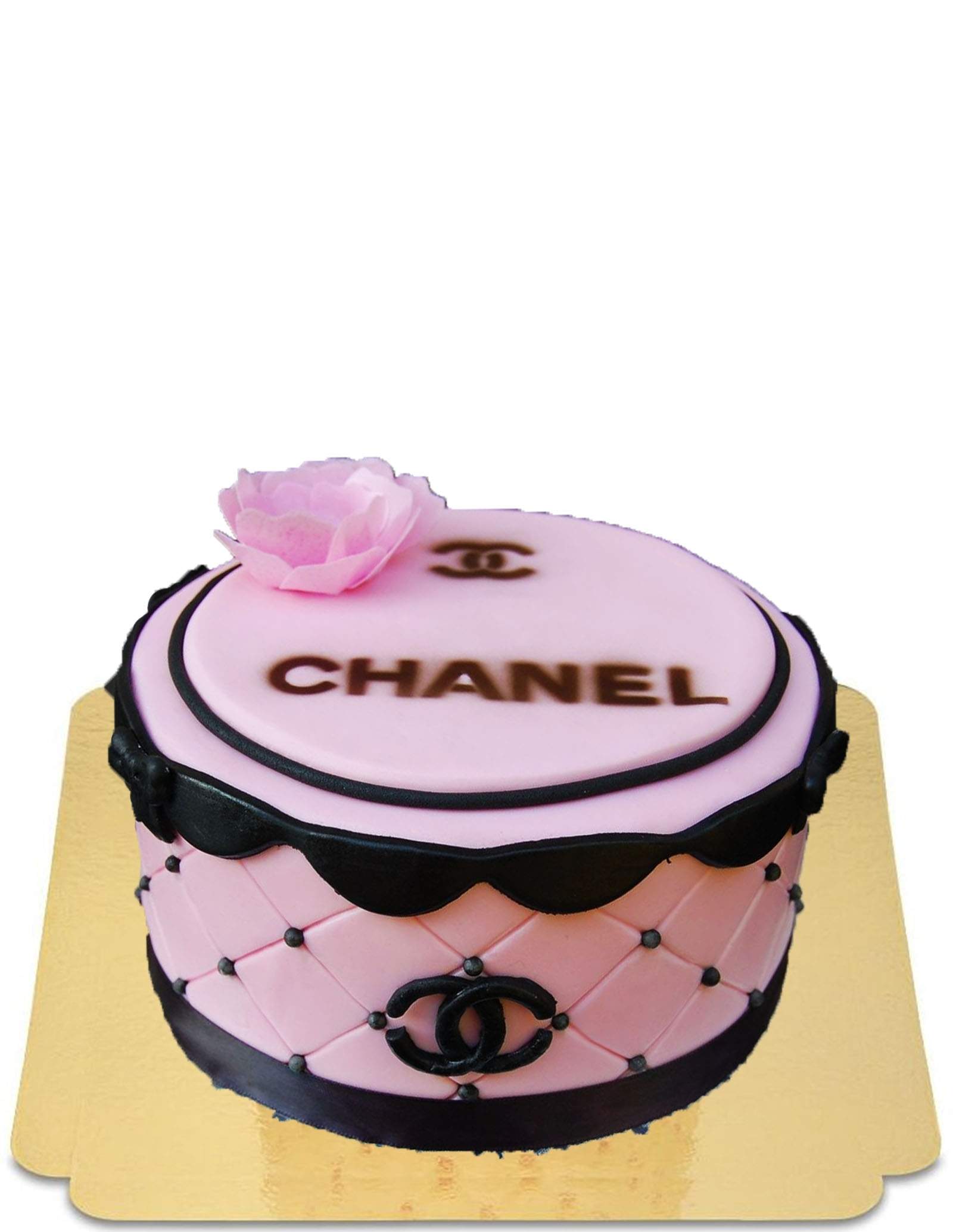 Gateau Chic Chanel Rose Perle Vegan Sans Gluten 114 90