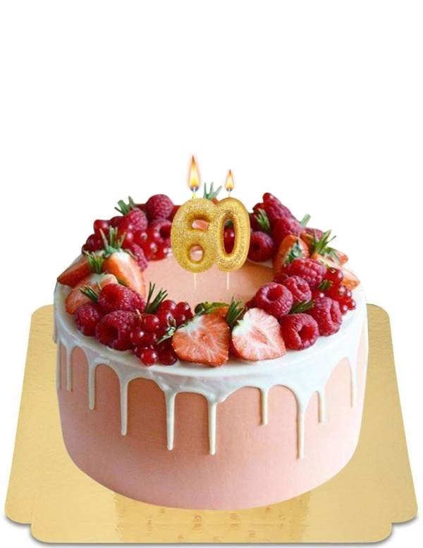  Drip cake aux fruits rouges et framboises vegan, sans gluten - 121