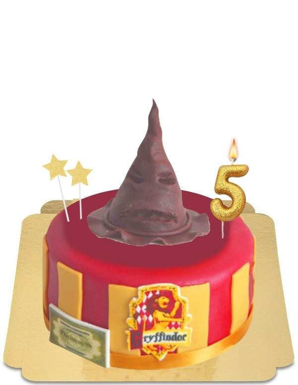  Gâteau Harry Potter à choixpeau vegan, sans gluten - 18