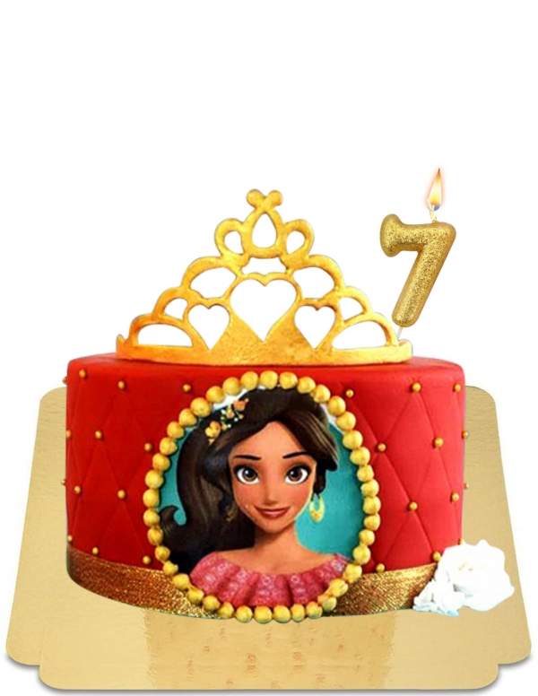  Gâteau Elena princesse Disney vegan, sans gluten - 156