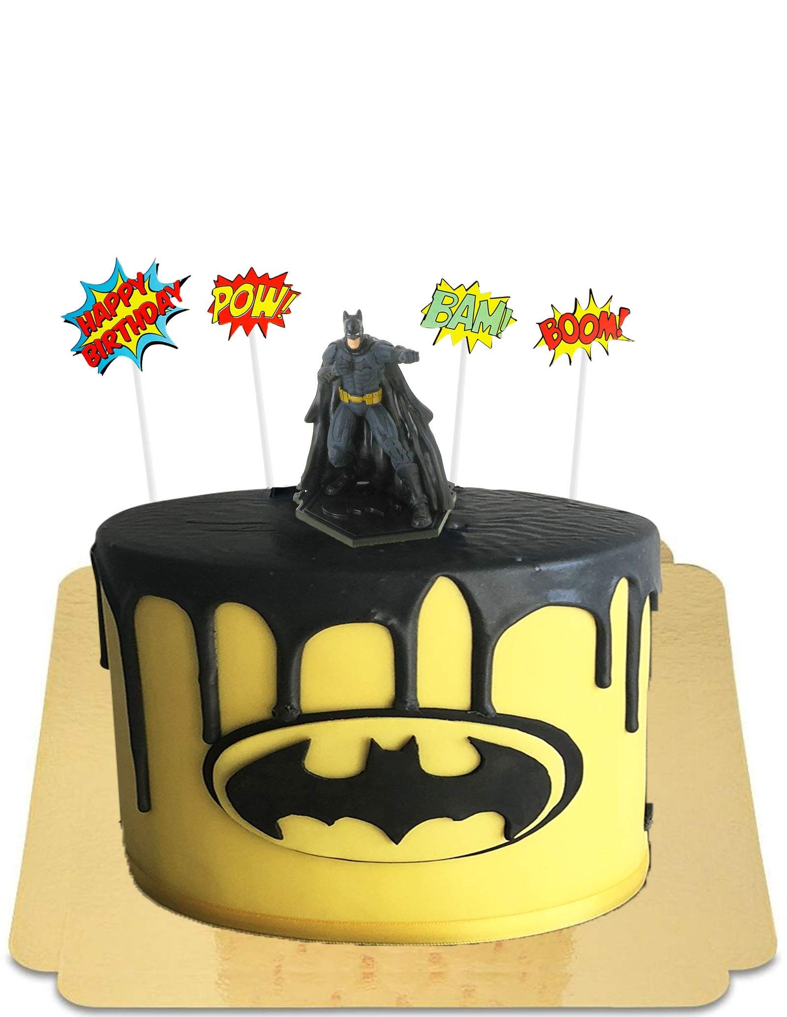 Drip Cake Batman Le Chevalier De Gotham Vegan Sans Gluten 114 90