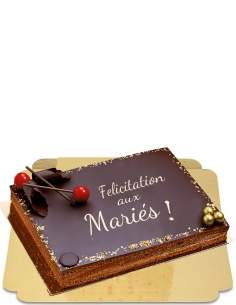 Opera Au Chocolat Celebration Mariage Ou Fiancailles Vegan Sans G