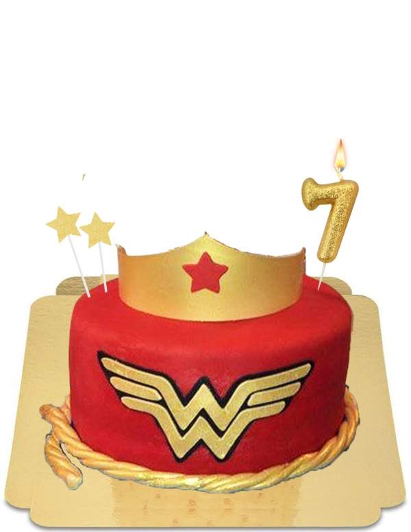  Gâteau Wonder woman à tiara vegan, sans gluten - 74