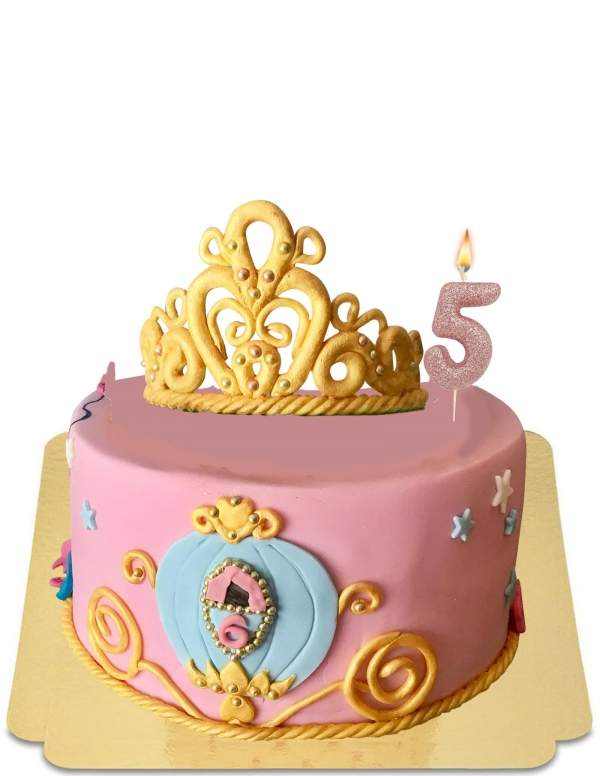  Gâteau carosse de cendrillon vegan, sans gluten - 284