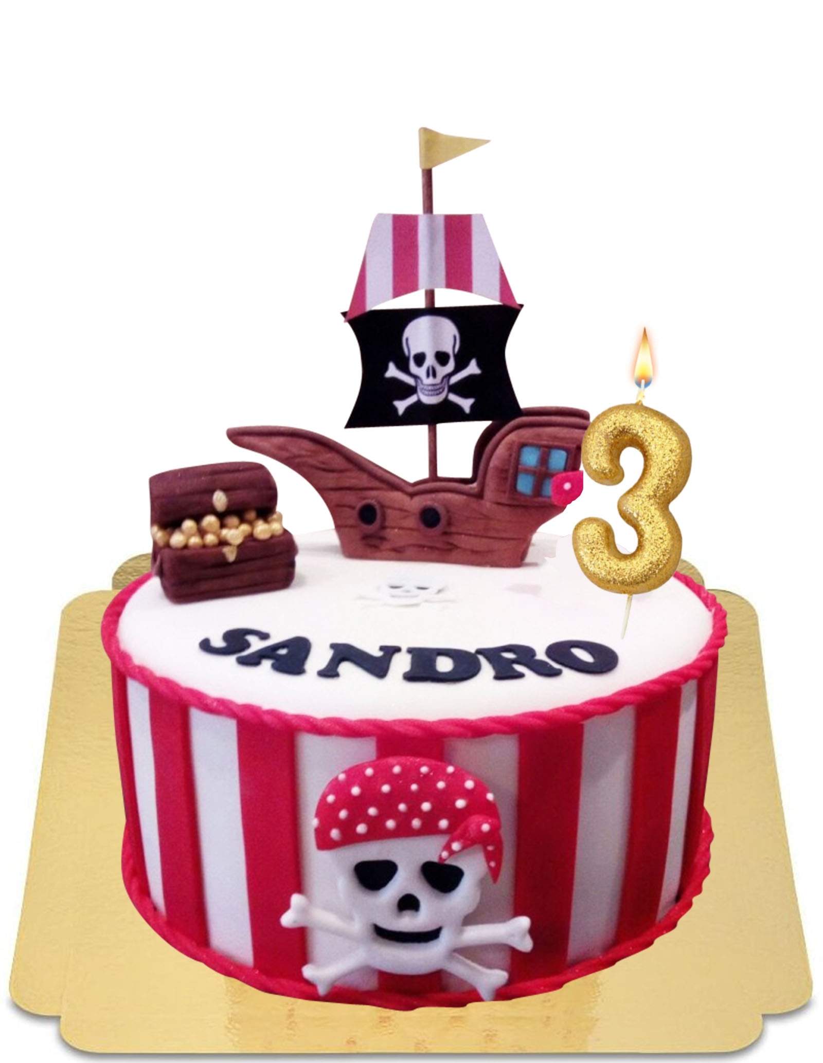 Je décore un gâteau pirate avec ma photo ! - Le blog de