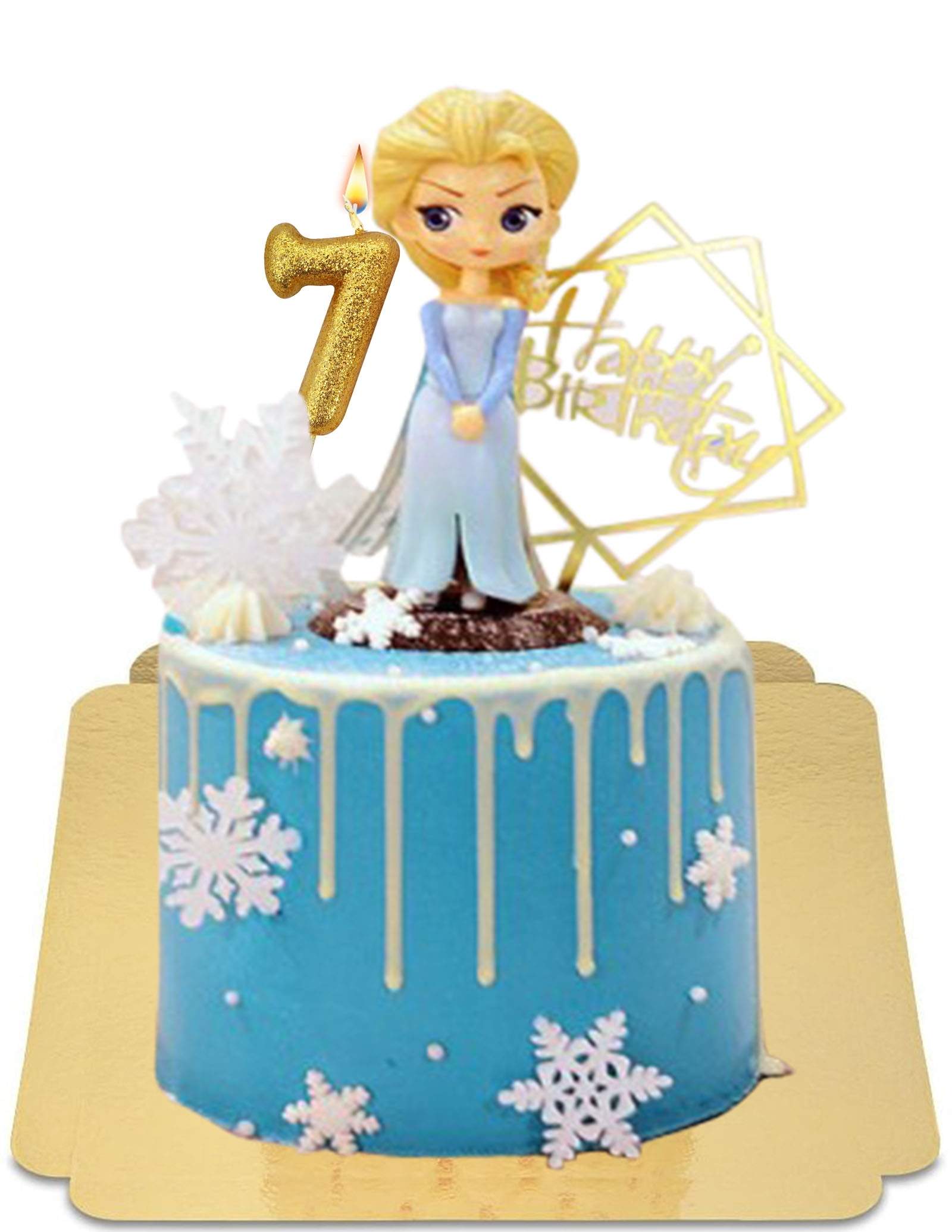 Figurine La reine des neiges - 3 personnages - Planète Gateau