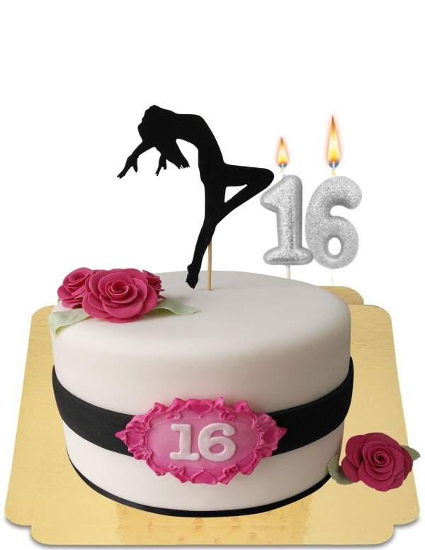  Gâteau danseuse à fleur vegan, sans gluten - 167