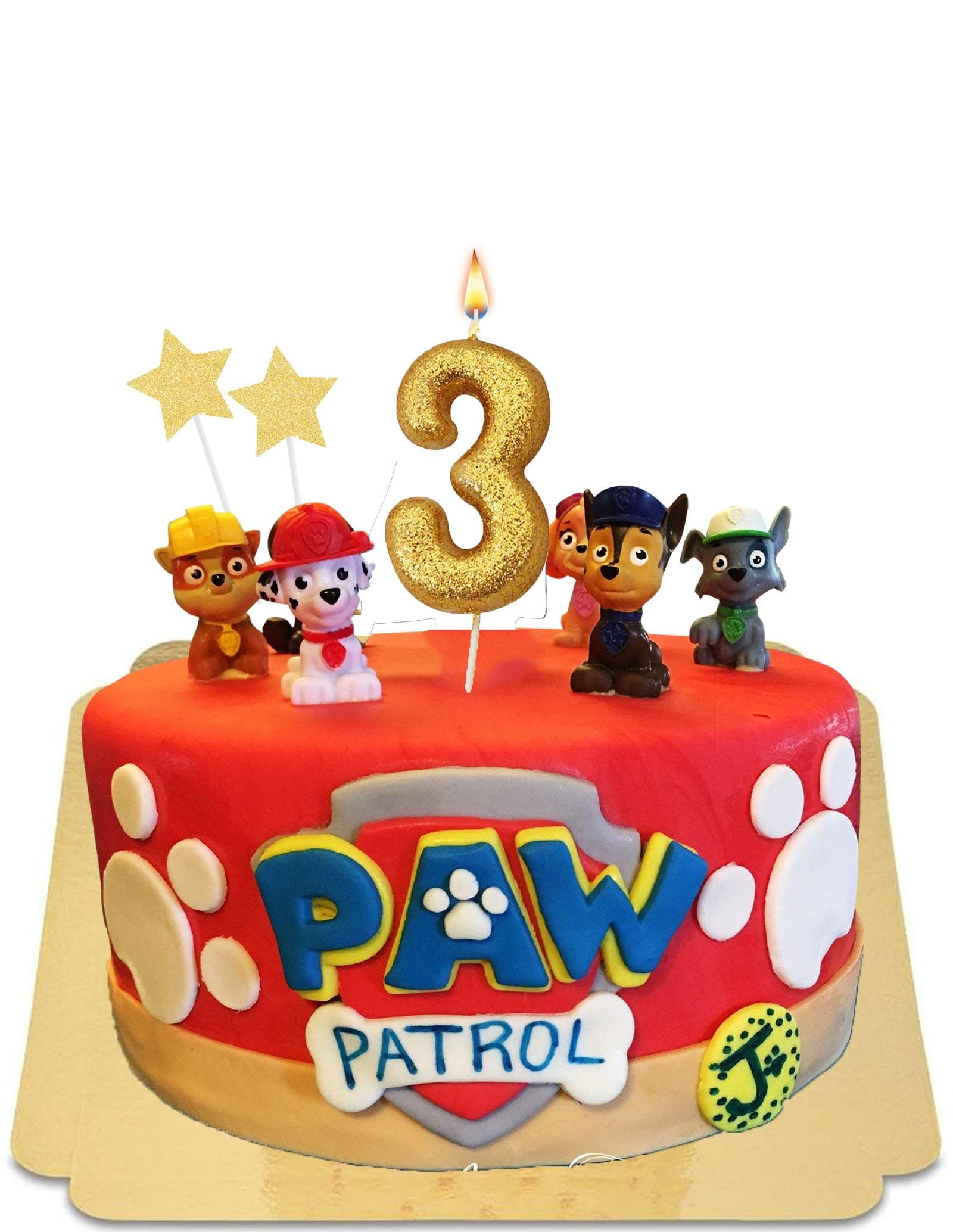 Le gâteau d'anniversaire Pat Patrouille