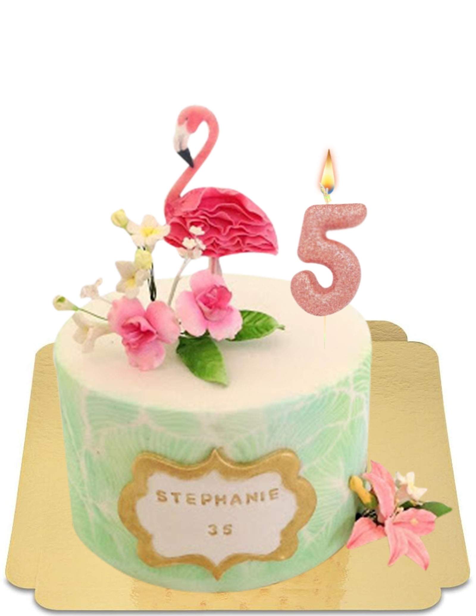 Gateau Chic A Flamant Rose Vegan Sans Gluten 114 90