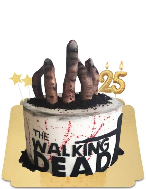  Gâteau Walking dead main de zombie vegan, sans gluten - 140