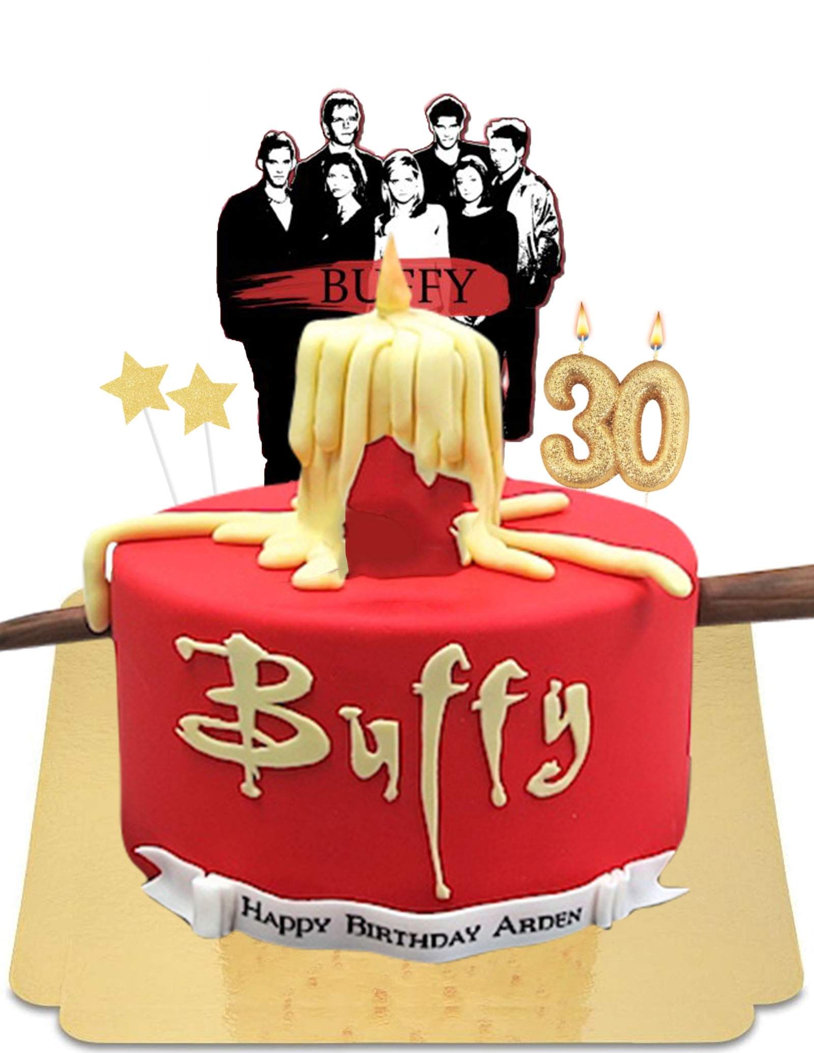 Gateau Buffy Contre Les Vampires Pour Les Amoureux Des 90 Vegan S