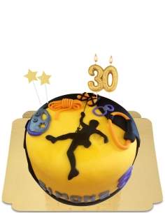  Gâteau escalade soleil couchant vegan, sans gluten - 35