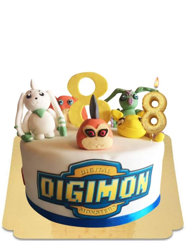  Gâteau Digimon vegan, sans gluten - 36
