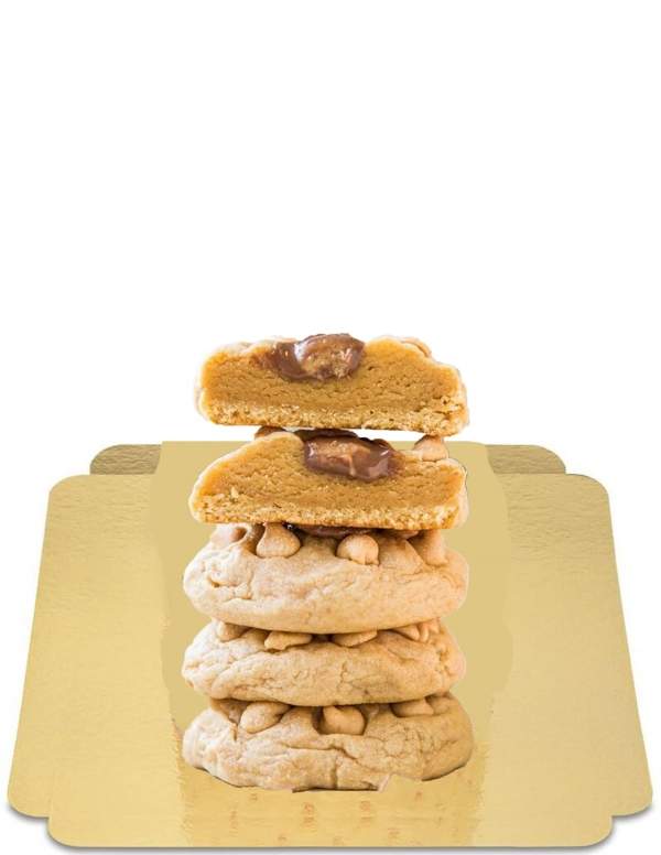  4 Cookies "Fudgy" à la frangipane vegan, sans gluten sans sucre à indice glycémique bas adapté diabétiques et coéliaques - 18