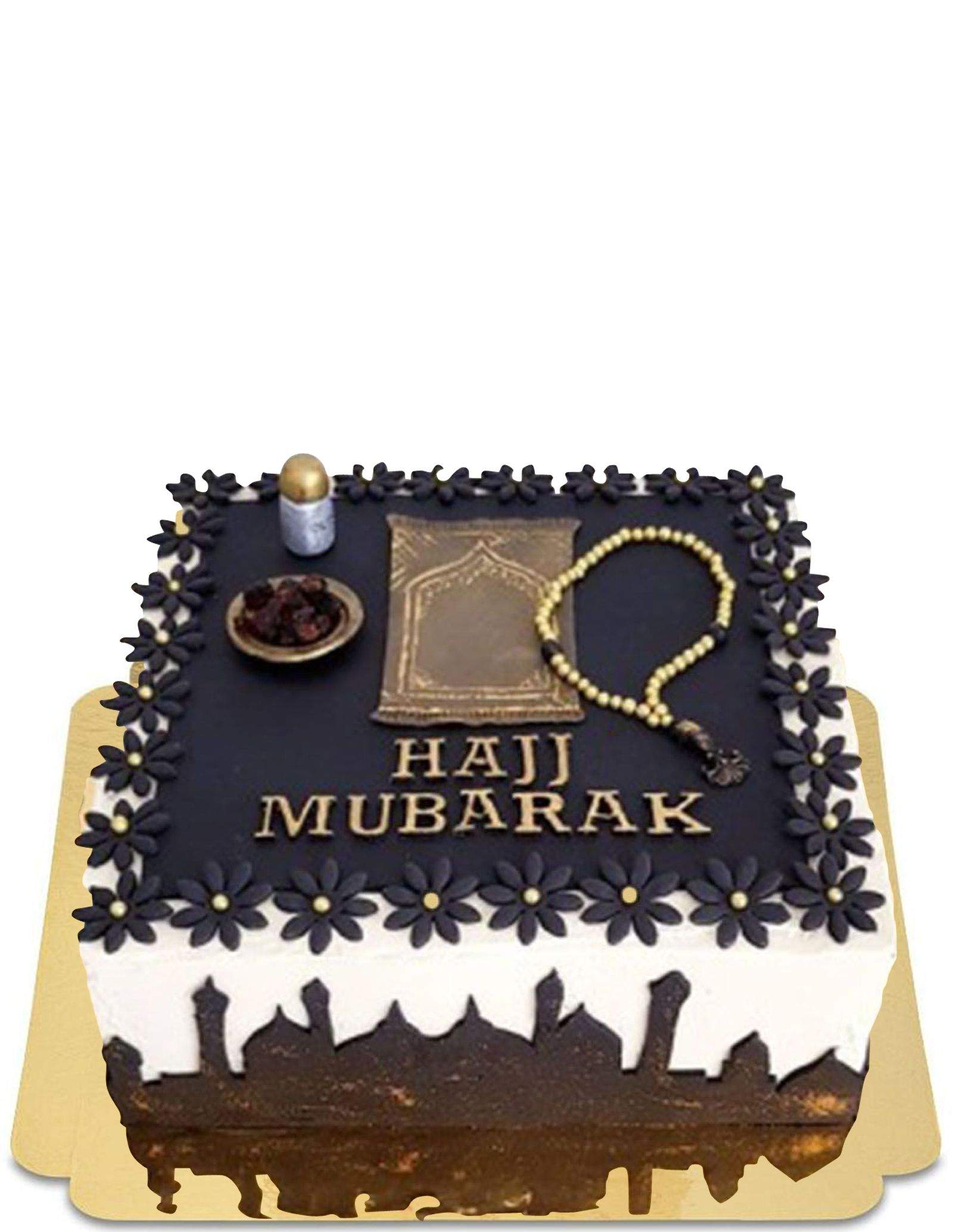 Gâteau Hajj Mubarak , vegan et sans gluten
