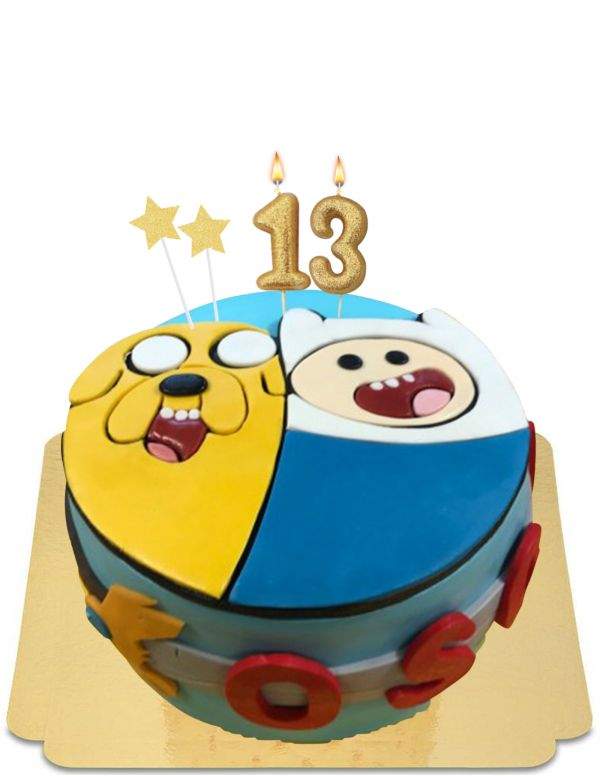 Biogato.fr Gâteau Adventure time vegan, bio et sans gluten - 29