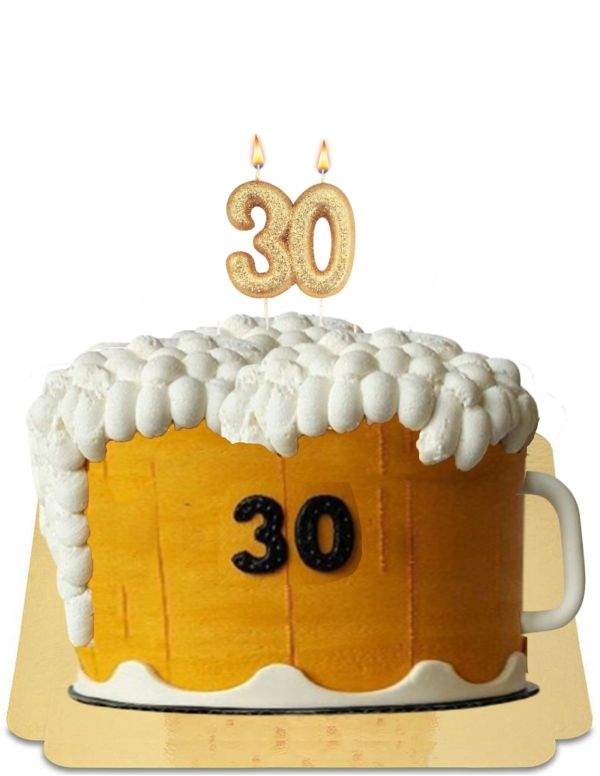 Gâteau verre de bière original vegan, sans gluten - 190