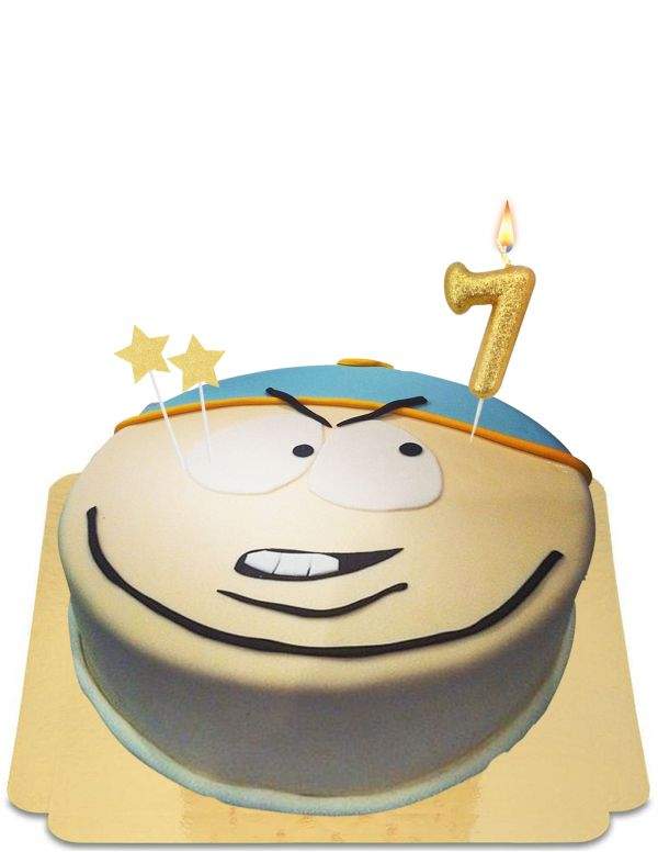 Biogato.fr Gâteau Cartman South Park vegan, bio et sans gluten - 54