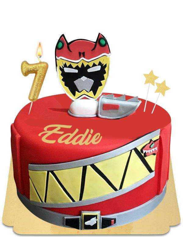 Biogato.fr Gâteau Power rangers vegan, bio et sans gluten - 45