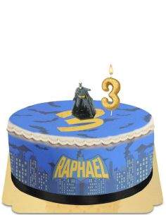 Biogato.fr Gâteau Batman Justice league sans œuf, végétarien et sans gluten - 11