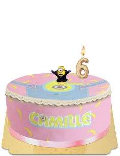 Biogato.fr Gâteau Minions fille sans œuf, végétarien et sans gluten - 71