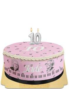 Biogato.fr Gâteau piano fille sans œuf, végétarien et sans gluten - 49