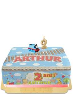 Biogato.fr Gâteau Thomas le train sans œuf, végétarien et sans gluten - 37