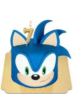 Biogato.fr Gâteau Sonic le hérisson sans gluten - 30