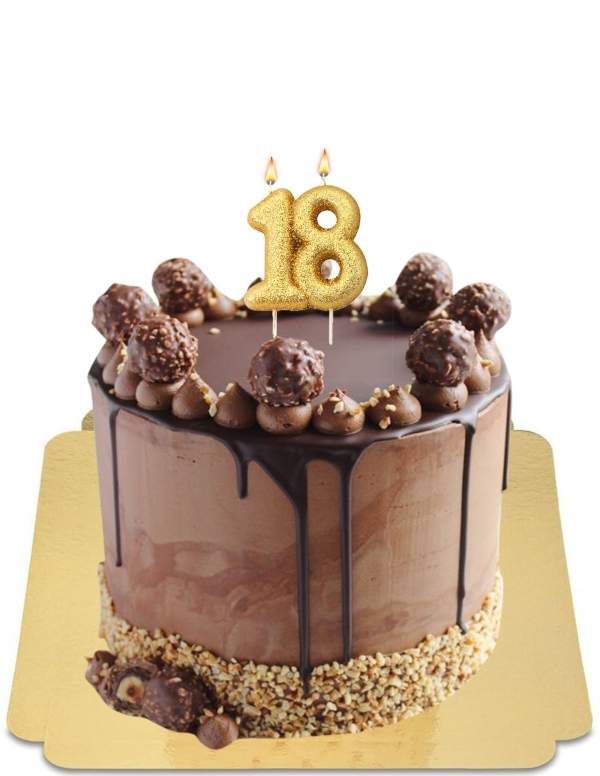 Drip cake au chocolat sans gluten - 23