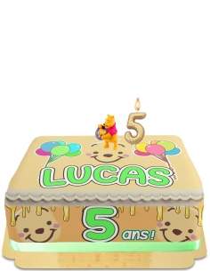 Biogato.fr Gâteau Winnie l'ourson sans gluten - 1