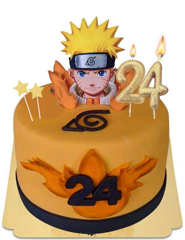 Biogato.fr Gâteau Naruto manga sans gluten - 1