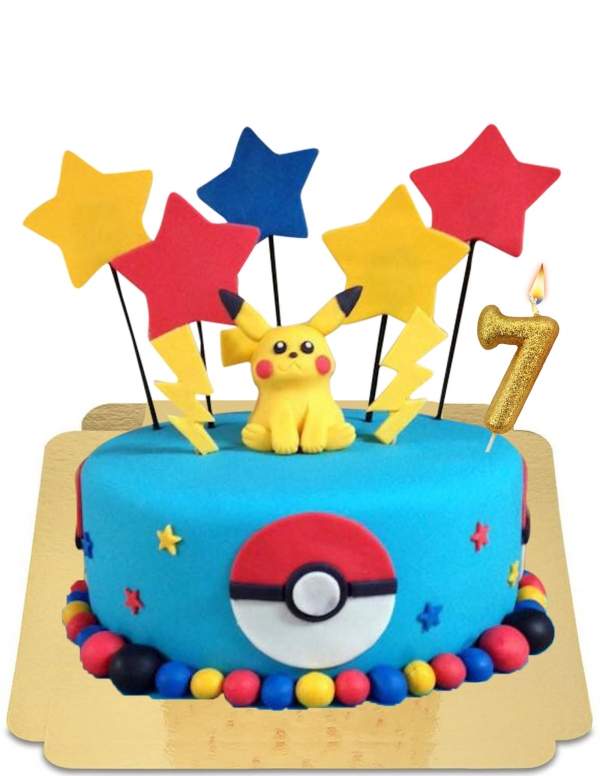  Gâteau pikachu pokemon sans gluten - 7